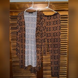 Fashion to Figure 3piece:jacket pants and tube top